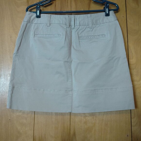 MERONA WOMEN'S SIZE 6 BEIGE PENCIL SKIRT WITH POCKETS RN17730 NEUTRAL CLASSIC - Picture 4 of 4